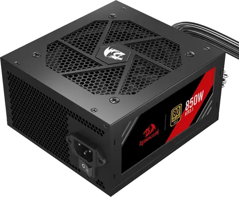 Redragon GC-PS007-SE / Napájací zdroj / ATX 3.1 / 850W / 80PLUS Gold / PCIe 5.1 / nemodulárny / 120 mm