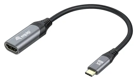 Equip USB-C na HDMI 2.1 Adapter / Redukcia / 8K 30Hz / 0,15 m