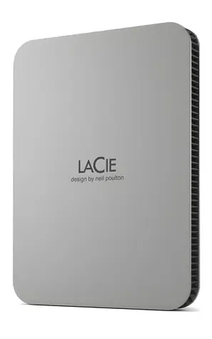 LaCie Mobile Drive 5TB strieborná / Externý HDD / 5TB / USB-C