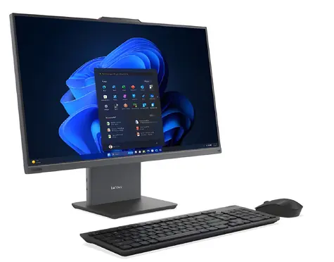 Lenovo ThinkCentre neo 55a 24 Gen 6 šedá / 23.8" FHD IPS Touch / RYZEN 5 220 3.2GHz / 8GB / 256GB SSD / AMD / W11P