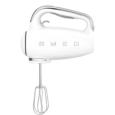 SMEG HMF01WHEU biela / Ručný mixér / 250W / 9 rýchlostí / turbo