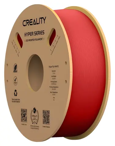 Creality Filament Hyper PLA červená / struna pre 3D tlačiareň / Hyper PLA / 1.75mm / 1kg