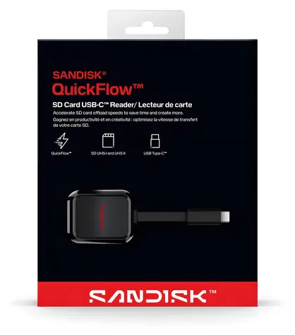 SanDisk QuickFlow SD / Čítačka kariet / USB-C