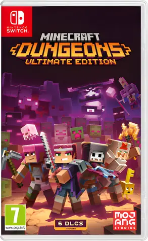 Switch Minecraft Dungeons Ultimate Edition / Akčné / Angličtina / od 7 rokov / Hra pre Nintendo Switch