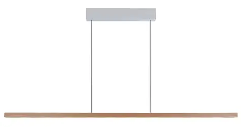 Immax NEO MADEIRA drevo jaseň / Lineárne svietidlo / 157 cm / stmievateľné senzorom