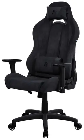 Arozzi TORRETTA Soft Fabric v2 čierna / Herná stolička / 125 - 135 cm / nosnosť 100 kg / textil