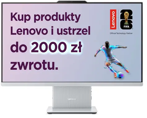 Lenovo IdeaCentre AIO 27ILL11 sivá / 27" FHD / Intel Core Ultra 5 226V / 16GB / 512GB SSD / Intel Arc 130V / W11H