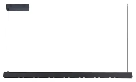Immax NEO MADEIRA SMART čierna / Lineárne svietidlo / 122 cm / Wi-Fi / TUYA