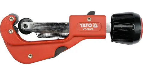 YATO / Rezač rúrok / 3-32 mm / PVC, Al, Cu / jemný posuv / tvrdokovové koliesko
