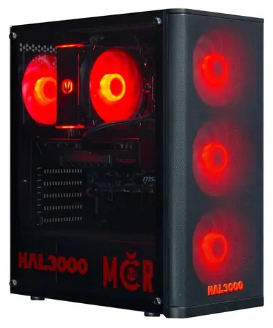 HAL3000 MČR Finale Elite / Herný počítač / AMD RYZEN 7 5700X / 16GB DDR4 / RX 9060 XT 16GB / 1TB PCIe4 SSD / Wi-Fi / W11