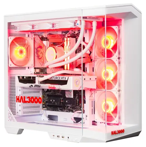 HAL3000 Master Gamer Ultimate-K biela / Intel Core Ultra 7 270K / 32GB DDR5 / RTX 5070 Ti / 2TB PCIe4 SSD / WiFi / W11