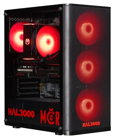 HAL3000 MČR Finale Pro / Herný počítač / AMD RYZEN 5 7600 / 32GB DDR5 / RX 9070 GRE / 1TB PCIe4 SSD / Wi-Fi / W11