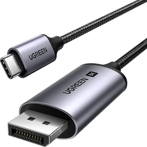 Ugreen 25839 čierna / Kábel / USB-C - DisplayPort / 3 m