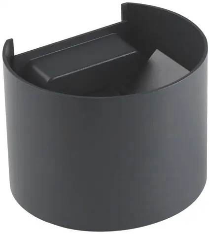 Immax RING antracit / Vonkajšie nástenné LED svietidlo / 6W / 340lm / IP65