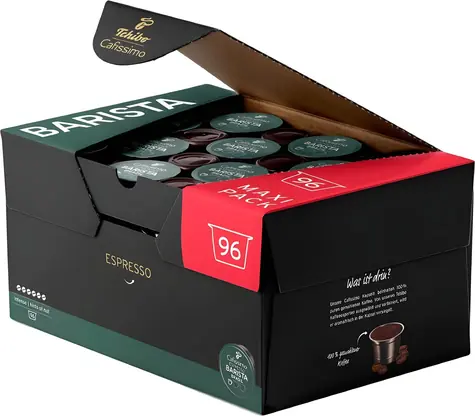 Tchibo Cafissimo Espresso Barista Brazylia / Kávové kapsule / 96 ks