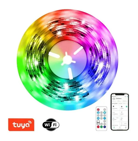 Immax NEO LITE SMART / LED pásik / 18W / Wi-Fi / IP65 / RGB / stmievateľný / 5m / TUYA