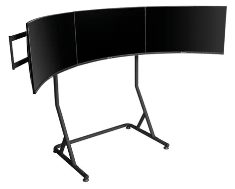 Thermaltake Triple Monitor Stand Pre čierna / Stojan pre tri monitory / 17"-55" / nosnosť 60 kg / VESA 75×75-200×200 mm