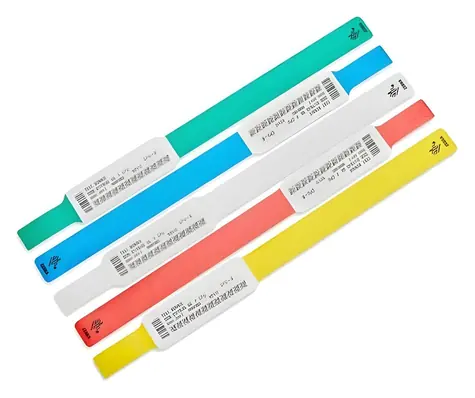 ZEBRA Wristband 1x6in (25.4x152.4mm) / Synthetic / DT / Z-Band Ultra Soft / P. adhesive / 300/roll / 6/box