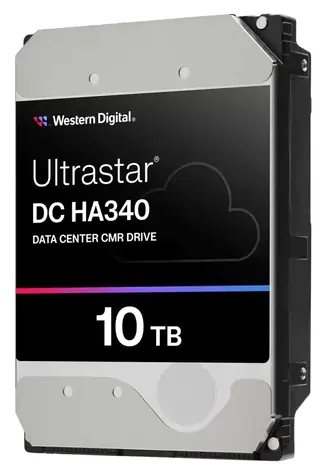 WD Ultrastar DC HA340 10TB / HDD / 3.5" SATA III / 7 200 rpm / 512MB cache / 5y