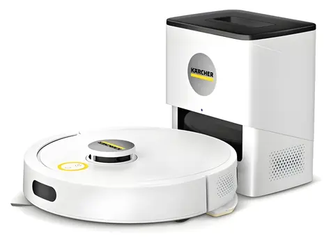 Kärcher RVC 3 Comfort Extra biela / Robotický vysávač / 1500 Pa / vysávanie & mopovanie / LIDAR / nádrž 280 ml
