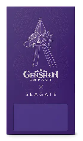 Seagate Genshin Impact Limited Edition 1TB purpurová / Externý SSD / USB-C