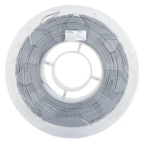 Creality Filament CR PLA strieborná / Struna pre 3D tlačiareň / PLA / 1,75 mm / 1 kg