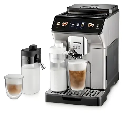 DeLonghi Eletta Explore ECAM 450.55.S strieborná / Automatický kávovar / 1450 W / 19 bar / 1,8 l