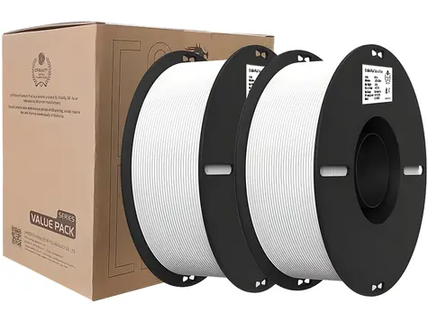 Creality Filament Ender PLA biela / struna pre 3D tlačiareň / PLA / 1.75mm / 2× 1kg