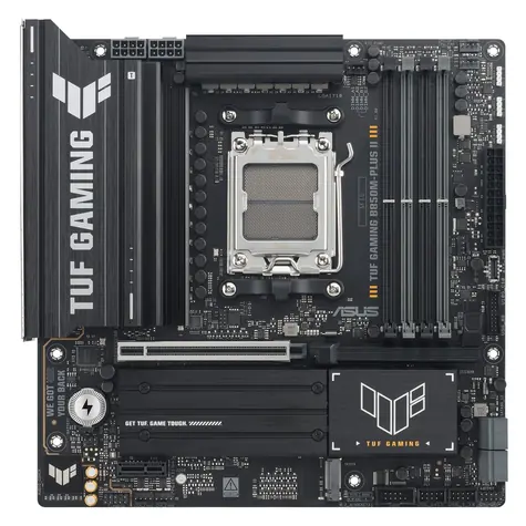 Asus TUF GAMING B850M- PLUS II / Základná doska / AM5 / B850 / 4X DDR5 / 1x 2.5GLAN / mATX