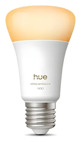 Philips Hue WA 1100 teplá biela / Múdra LED žiarovka / E27 / A60 / 9,5 W / 1100 lm / 2700 K / stmievateľná / Bluetooth