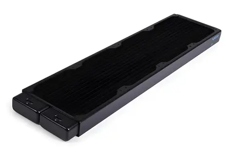 Alphacool NexXxoS HPE-30 čierna / Radiátor vodného chladenia / 480 mm / Plná meď / G1/4"