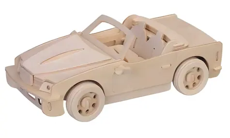 Woodcraft Drevené 3D puzzle BMW veľké / od 6 rokov / Obtiažnosť: nízka