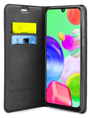 SBS Book Wallet Lite pre Samsung Galaxy A42 5G čierna / Puzdro / Flip design