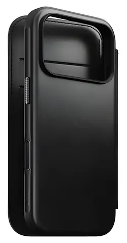 Nomad Modern Leather Folio MagSafe čierna / Puzdro / iPhone 17 Pro / Horween koža