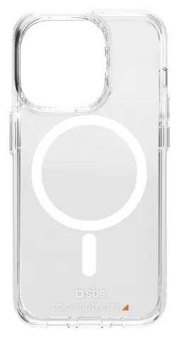 SBS Extreme Mag D3O priehľadná / Kryt na mobil / MagSafe / iPhone 15 Pro