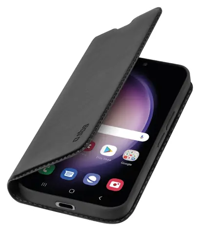SBS Book Wallet Lite pre Samsung Galaxy S23 FE čierna / Puzdro