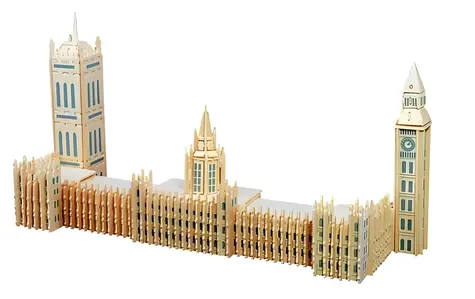 Woodcraft 3D puzzle Big Ben / od 8 rokov / Obtiažnosť: stredná