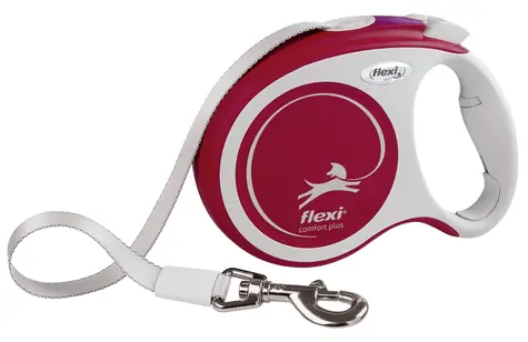 Flexi Comfort PLUS L opasok 5m červené / Vodítko