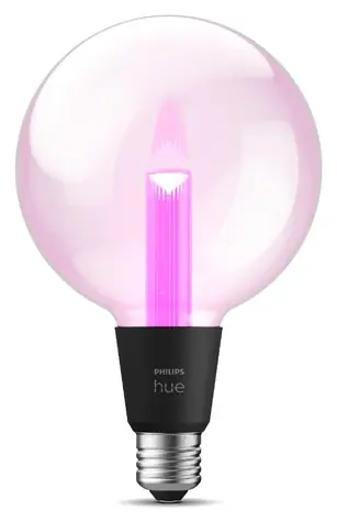 Philips Hue Lightguide G125 E27 6,8 W / múdra LED žiarovka / 500 lm / 2000-6500 K / RGB / stmievateľná