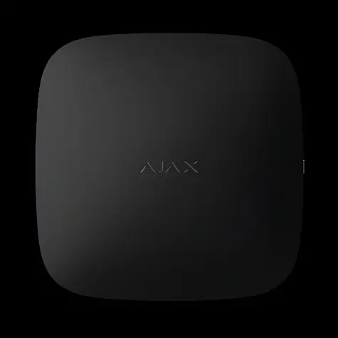 AJAX Hub 4G (8EU/UEU) ASP čierna / Centrálny ovládací panel / Ethernet + LTE (4G) SIM / Jeweller 868 MHz