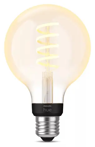 Philips Hue White Ambiance Filament Globe G93 / Inteligentná LED žiarovka / E27 / 7W / 550 lm / 2200-4500 K / Bluetooth