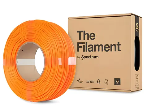 The Filament PLA HS Pure Orange / Tlačová struna / ReFill / 1,75 mm / 1 kg