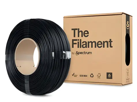 The Filament PLA HS Midnight Black / Tlačová struna / ReFill / 1,75 mm / 1 kg
