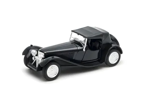 Welly Jaguar SS čierna so strechou / Model auta / 1:34 / od 3 rokov