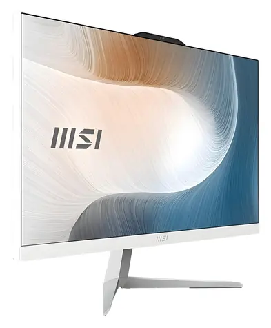 MSI Modern AM242 1M-2299EU biela / All-in-one počítač / 23,8" FHD / Intel Core 3 100U / 8GB / 512GB SSD / Intel UHD