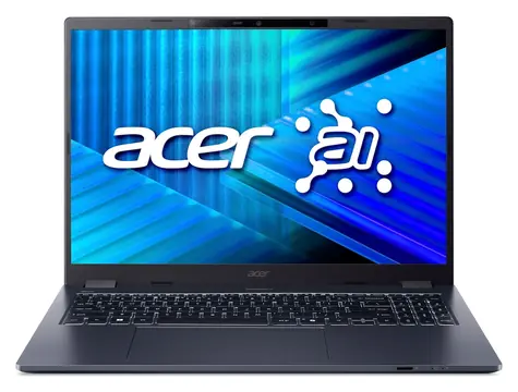 Acer TravelMate P4 16 modrá / Notebook / 16" WUXGA IPS / Intel Core Ultra 5 225H 1,7 GHz / 16GB DDR5 / 1TB SSD