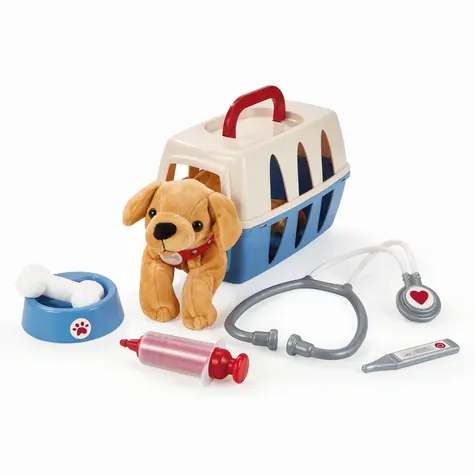 Kufrík pre veterinára so psíkom / Hracia sada