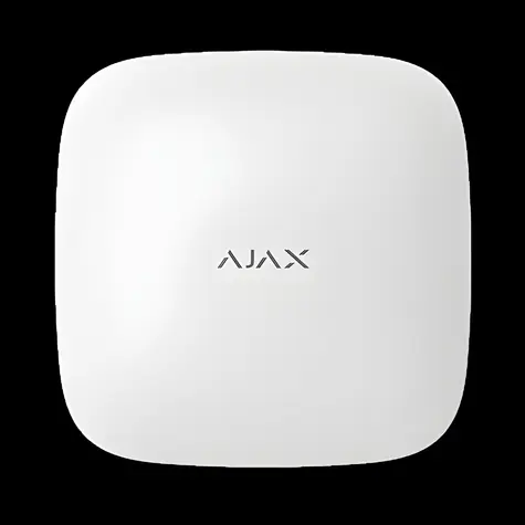 AJAX Hub 4G (8EU/UEU) ASP biela / Centrálny ovládací panel / Ethernet + LTE (4G) SIM / Jeweller 868 MHz