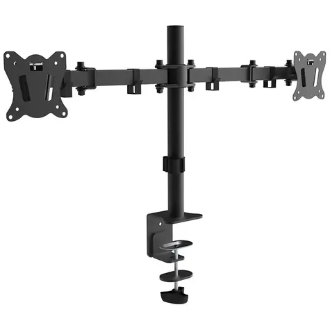 Montis Everest MT015 čierna / Držiak pre 2 monitory / 13-27" / VESA 75x75-100x100 / nosnosť 16 kg