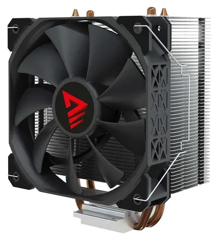 Savio FROST X2 čierna / Chladič CPU / 120 mm / 2 heat pipes / 800-1800 RPM